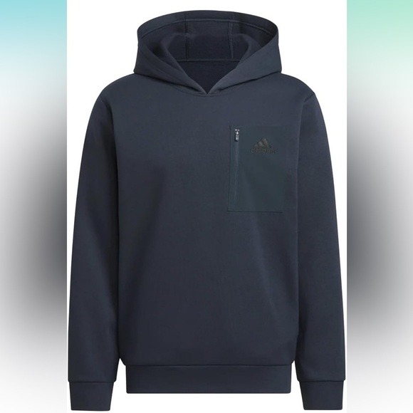 Adidas Men’s Regular Fit Kangaroo Pocket Hoodie - Picture 2 of 8